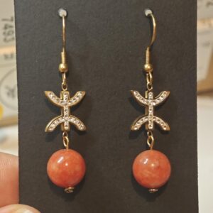 Amazigh Boucles d oreilles YAZ tifinagh acier inoxydable