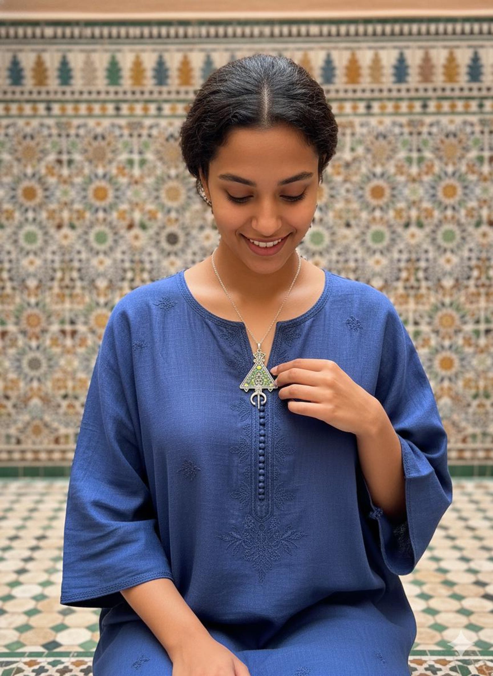 Berber Indigenous Heritage Necklace for Everyday Personal Styling