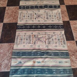 Berber Vintage antique Handwoven Textile Tribal Rug Runner
