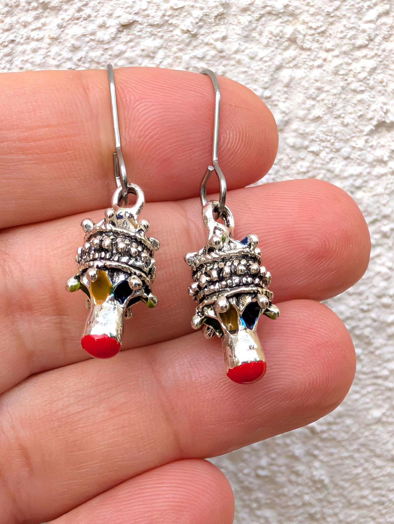 Amazigh Boucles d oreilles femme- kabyle berbère traditionnelle