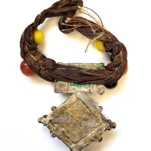 Amazigh Rare Authentic Antique Tribal Silver Cross Pendant