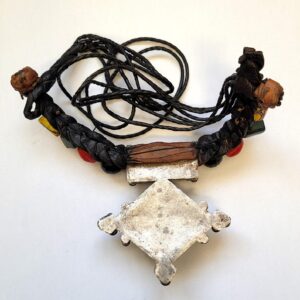 Amazigh Rare Antique Tribal Silver Cross Necklace Antiquité