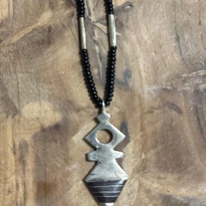 Amazigh Handmade Metal and Stone Distinctive Necklace Halskette