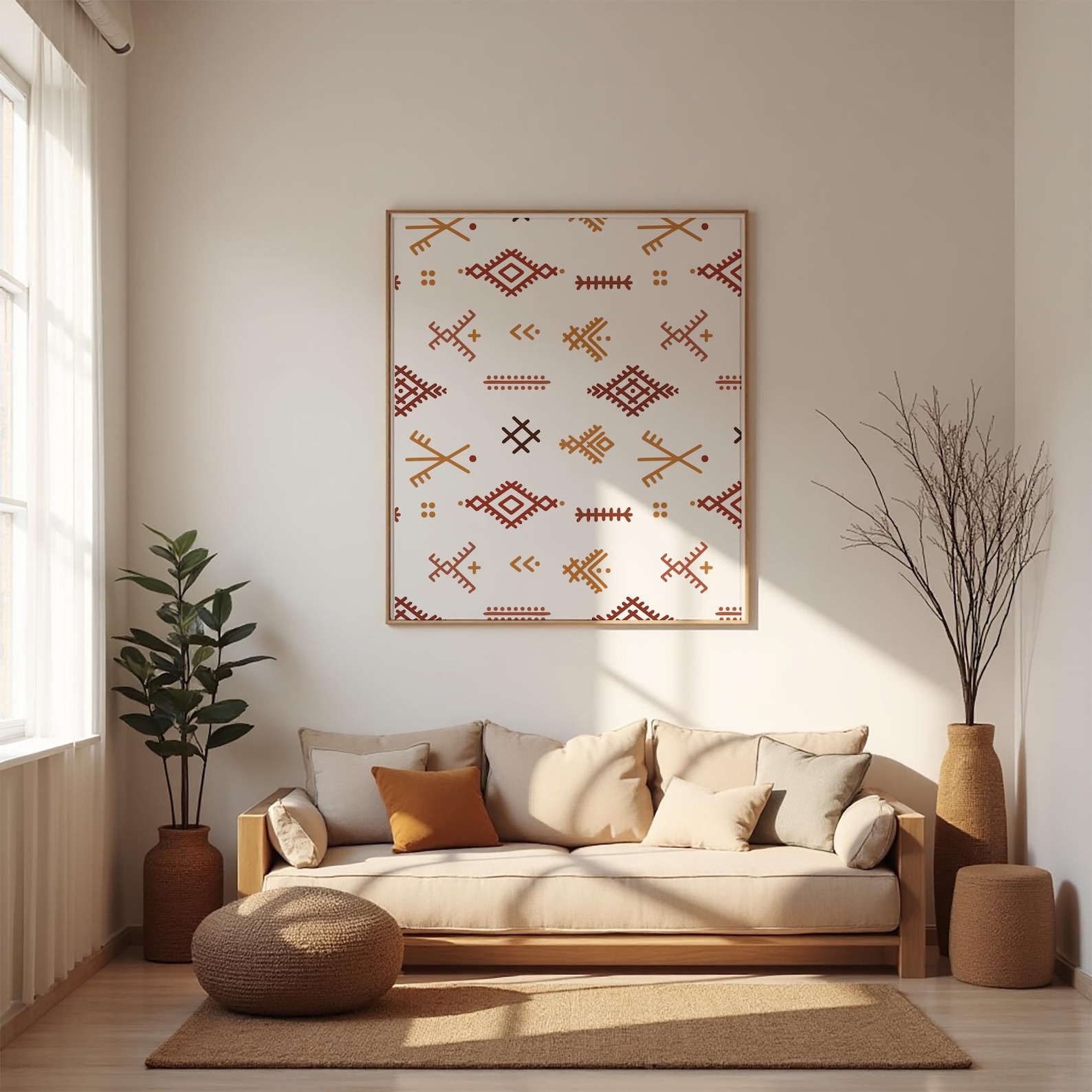 Amazigh Berber Symbol Poster Printable Cultural Wall Art Download