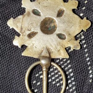 Amazigh Antique Silver Amulet Fibula for Personal Jewelry Styling