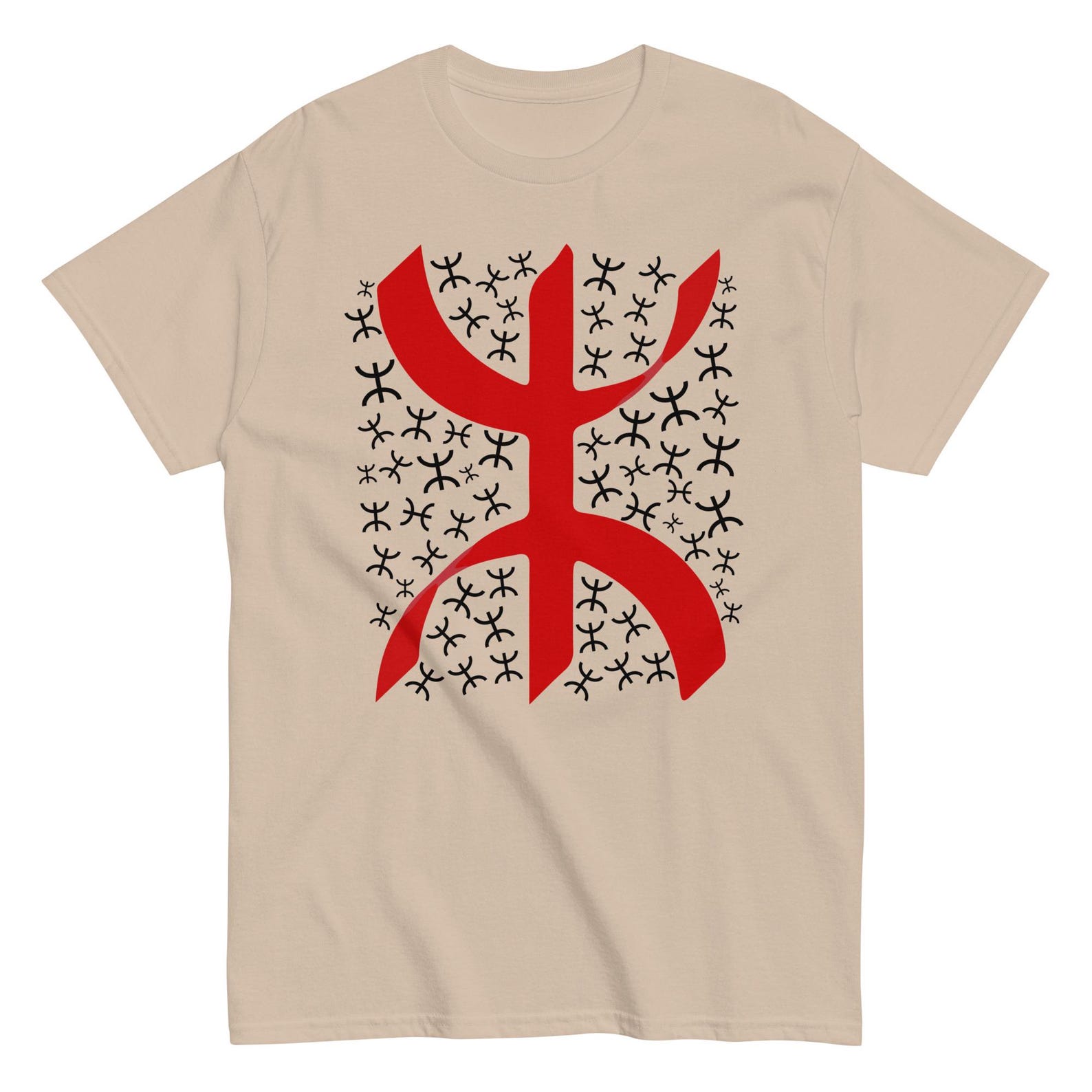 Berber Kabyle Tifinagh Amazigh Yaz Symbol Tattoo Art T-Shirt