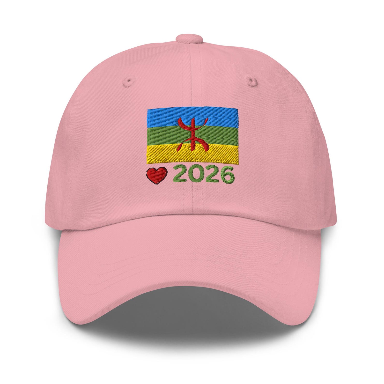 Berber Flag Embroidered Pride Dad Hat Cap for Everyday Heritage Style Use