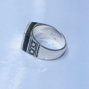 Handmade Amazigh Berber Tuareg Solid Silver Tribal Engraved Ring