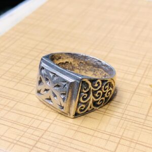 Amazigh Jewelry Traditionnels Marocains Ring Berbère Silver Handmade