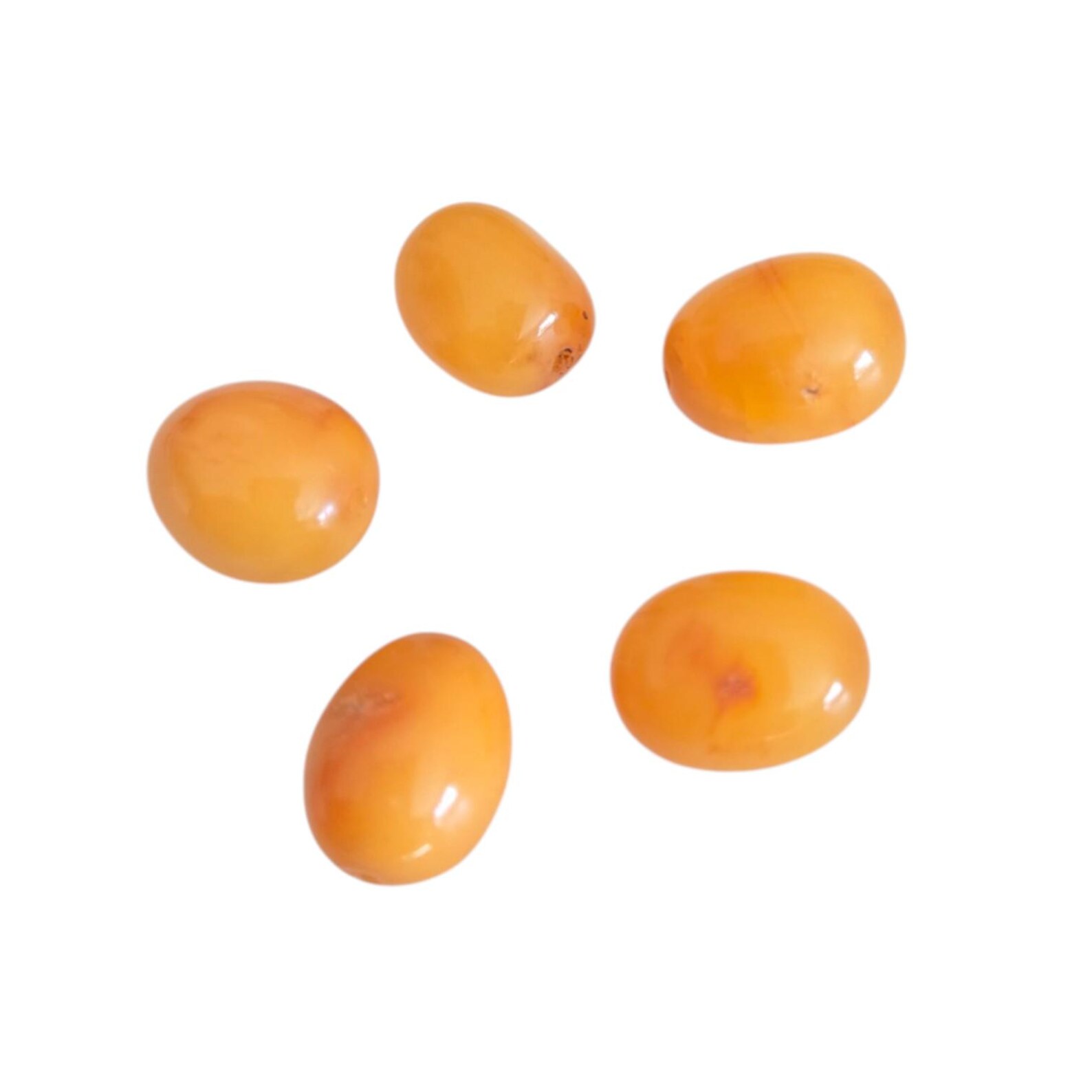 Berber Antique Natural Amber Beads Necklace Heritage Jewelry
