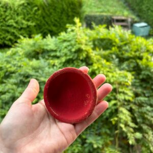 Amazigh Aker Fassi Natural Red Lip Tint Clay Bowl