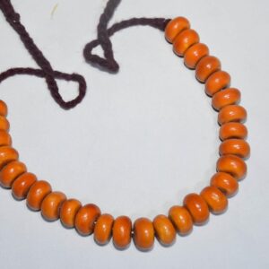 Old Berber Amazigh Loban Ambar Resin Tribal Statement Necklace