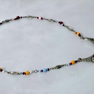Berber Vintage Handmade Tribal Metal Boho Necklace Jewelry
