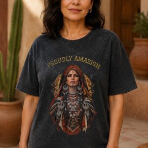 Berber Proudly Graphic Tee North African Heritage Shirt