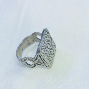 Amazigh Jewelry Traditionnels Marocains Ring Berbère Silver Handmade