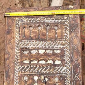 Berber Antique Hand Carved Wooden Panel Wall Art Decor