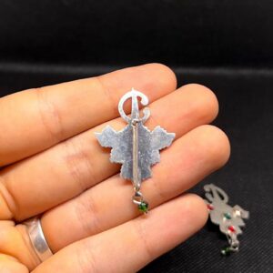 Berber Sterling Silver Brooch Tizerzai Kabyle Jewelry Fibula