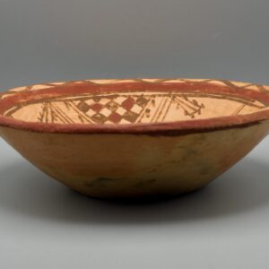 Berber Earthenware Handmade Clay Pottery Maghrebi Arab Bowl
