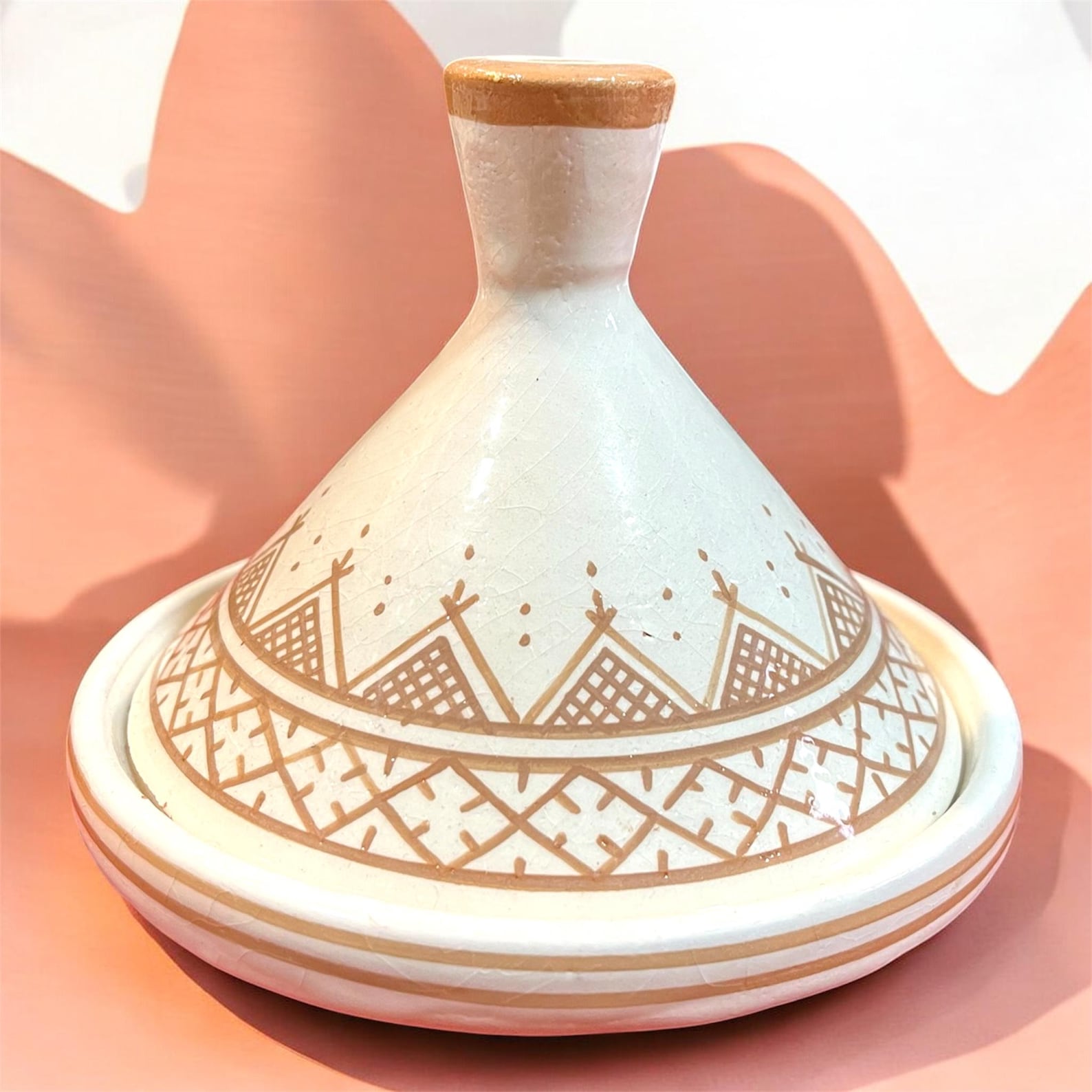 Berber Handmade Mini Traditional Ceramic Pottery Decorative Tagine
