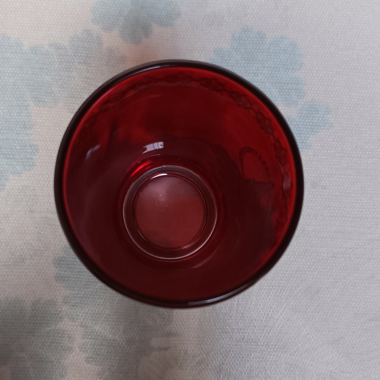 Amazigh verres à thé Six marocains colorés Handmade