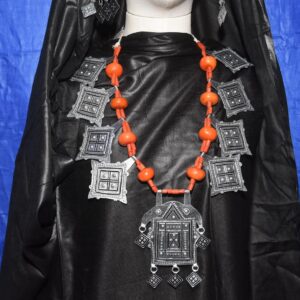 Berber dress with headband and Ethnic Head necklace
