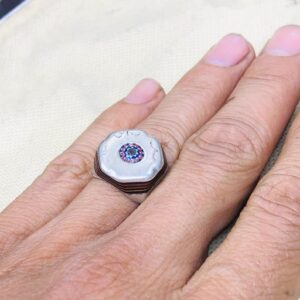 Amazigh Jewelry Traditionnels Marocains Ring Berbère Silver Handmade