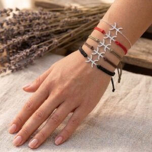Amazigh Yaz Symbol Bracelet With Gold Tone Chaîne Style