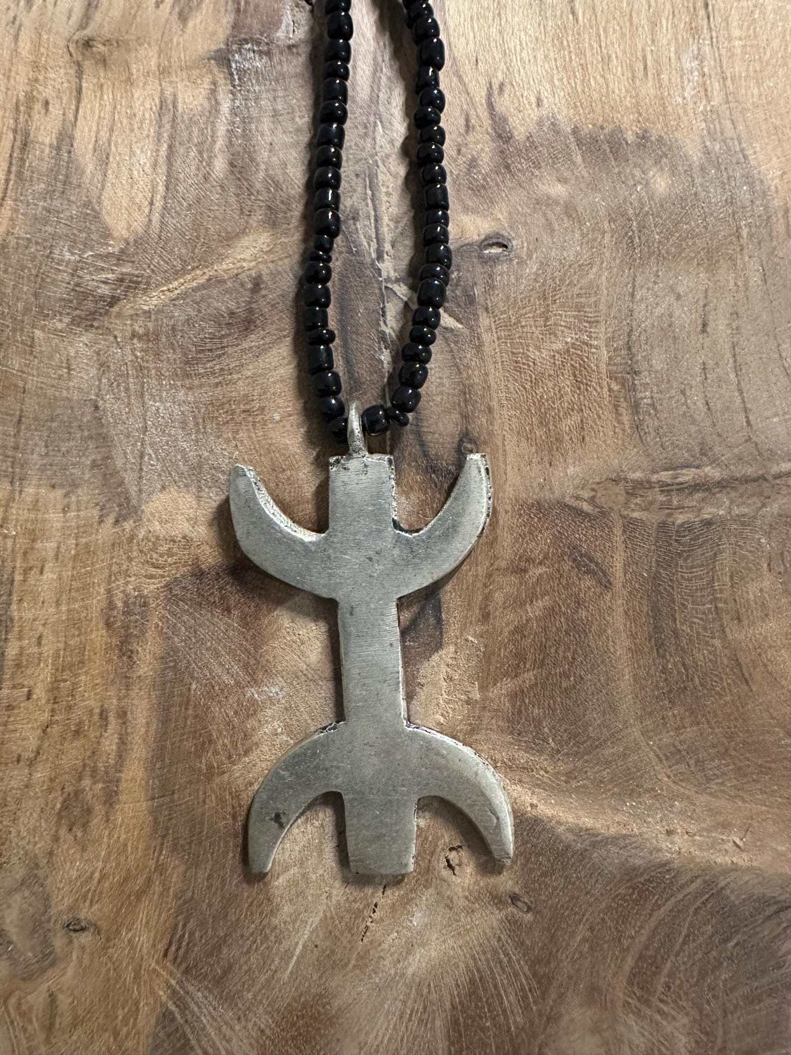 Berber Yaz Symbol Handmade Metal Stone Kette Necklace