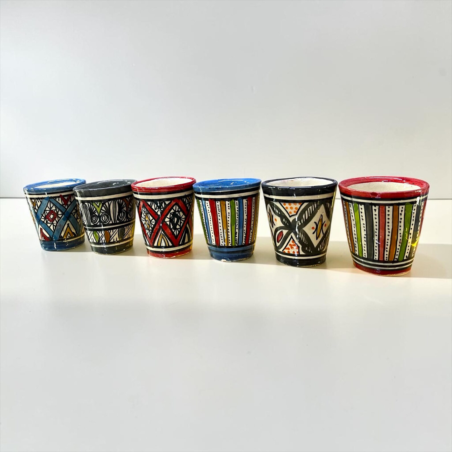 Berber Set Handmade Pottery Coffee Cups 60ml Mug