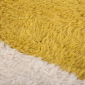 Berber Custom Wool Geometric Neutral Living Room Rug