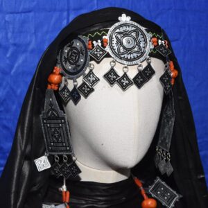 Berber dress with headband and Ethnic Head necklace