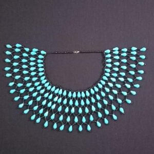 Amazigh Handmade Beaded Choker Tribal Ethnic Jewelry Necklace