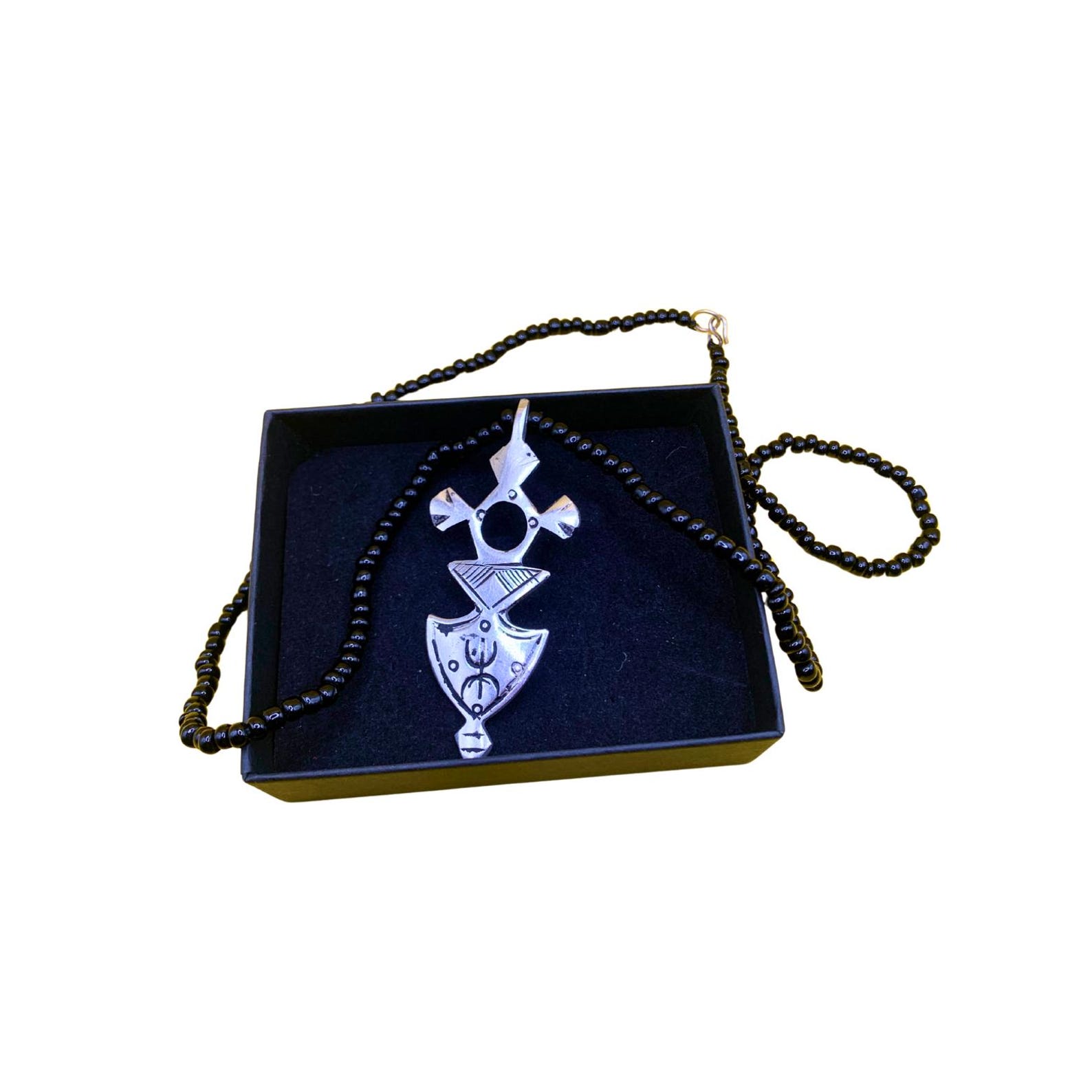 Amazigh Berber Tuareg Yaz Necklace Bracelet Earrings Jewelry Set