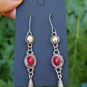 Amazigh Magnifiques boucles d oreilles kabyles métal Earrings