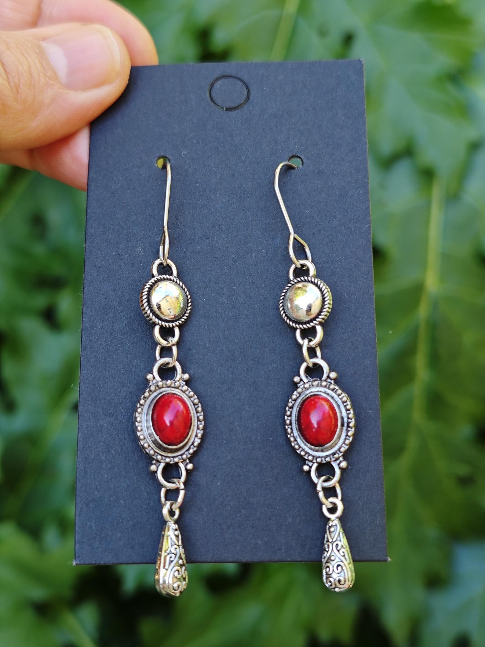 Amazigh Magnifiques boucles d oreilles kabyles métal Earrings