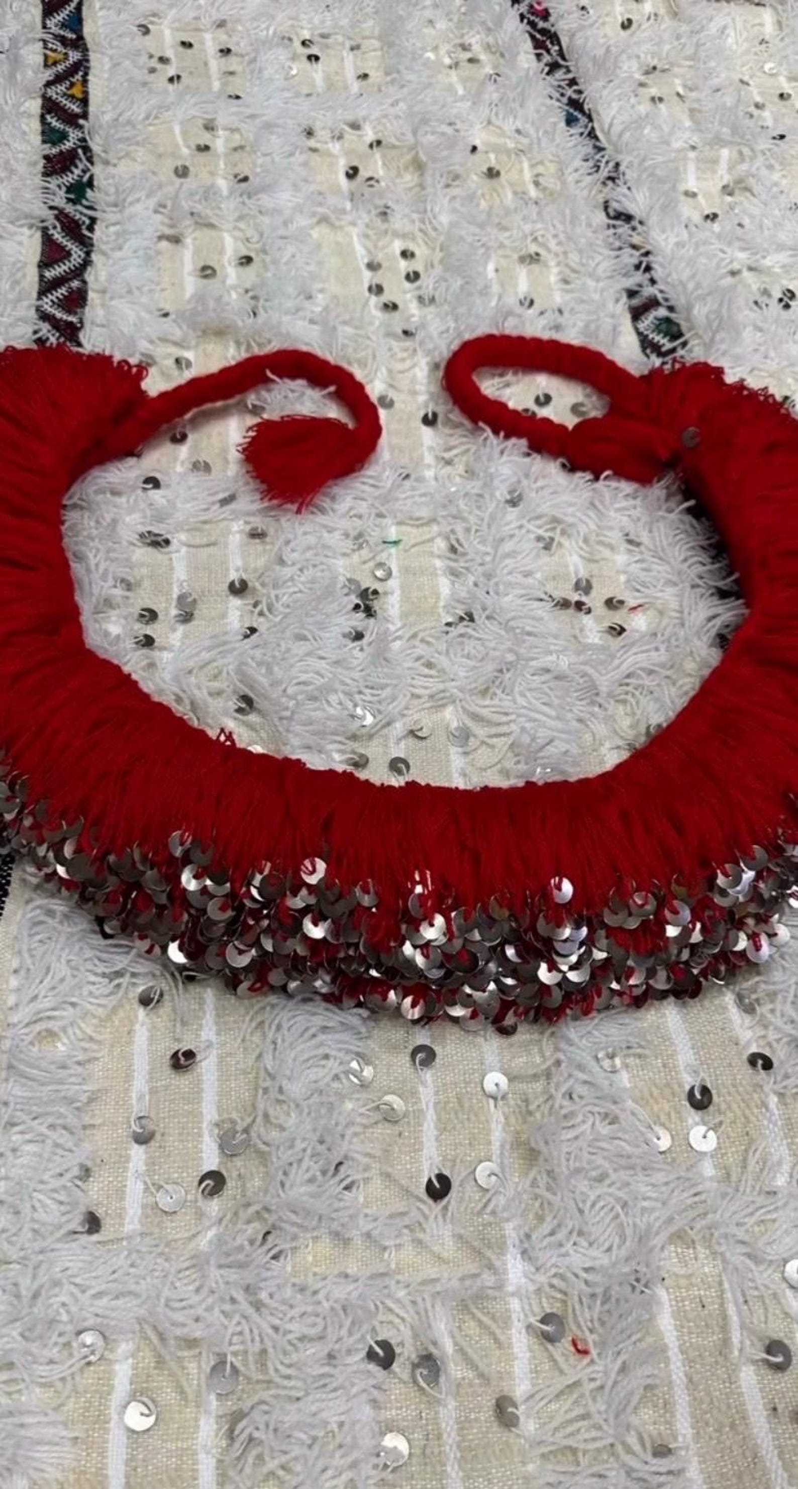 Berber Handmade Mouzon Sequin Dance Waist Sequins Belt