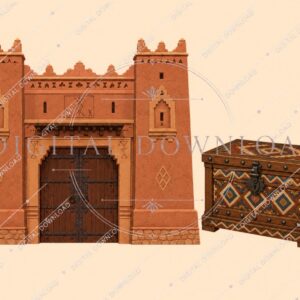 💾 Berber Clipart Bundle Geometric for Everyday Heritage Style Use