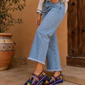 Berber Slippers Handmade Colorful Boho House Babouche Shoes
