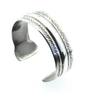 Berber Old Tunisian silver bracelet. Silver tribal bracelet