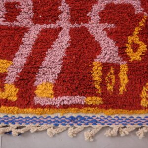 Berber Wool Geometric Neutral Living Room Rug Design