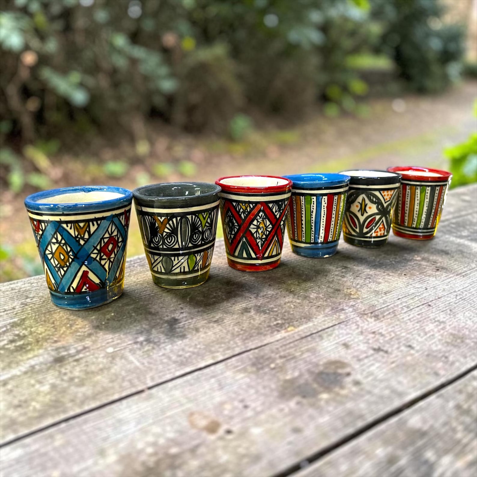 Berber Set Handmade Pottery Coffee Cups 60ml Mug