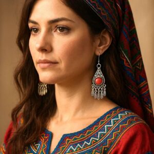 Amazigh Boucles d oreilles berbère femme ethnique- bijoux