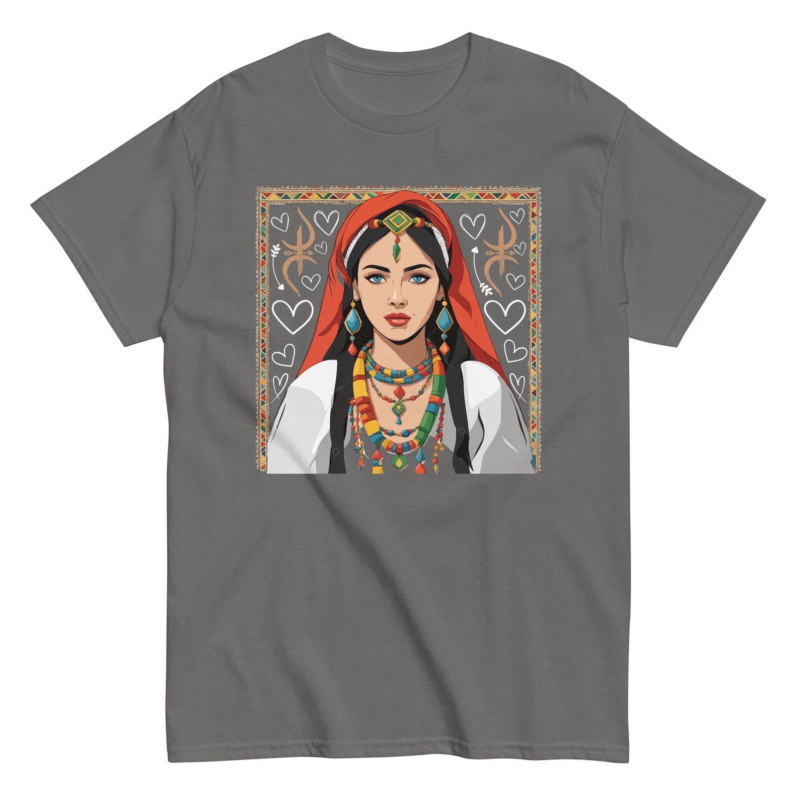 Berber Kabyle Tifinagh Amazigh Yaz Symbol Comfort Colors T-Shirt