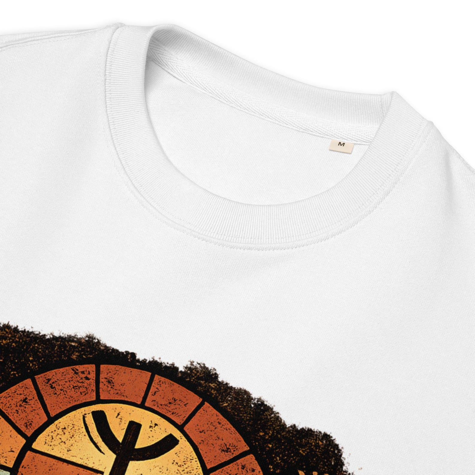 Amazigh Berber Yaz Symbol Unisex Sweatshirt Mountain Landscape Ring