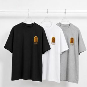 Amazigh Door T-Shirt Proverb Tee Arabic Calligraphy Graphic