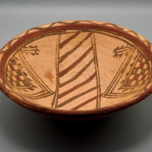 Berber Earthenware Handmade Clay Pottery Maghrebi Arab Bowl