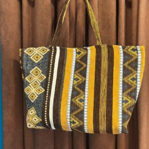 Berber Woven Tote Handmade Boho Shoulder Ethnic Bag