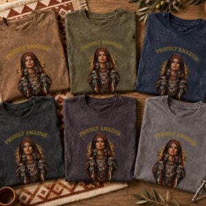 Berber Proudly Graphic Tee North African Heritage Shirt