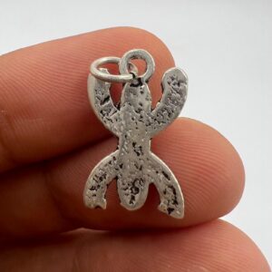 Berber Sterling Silver Yaz Freedom Symbol Pendant Necklace