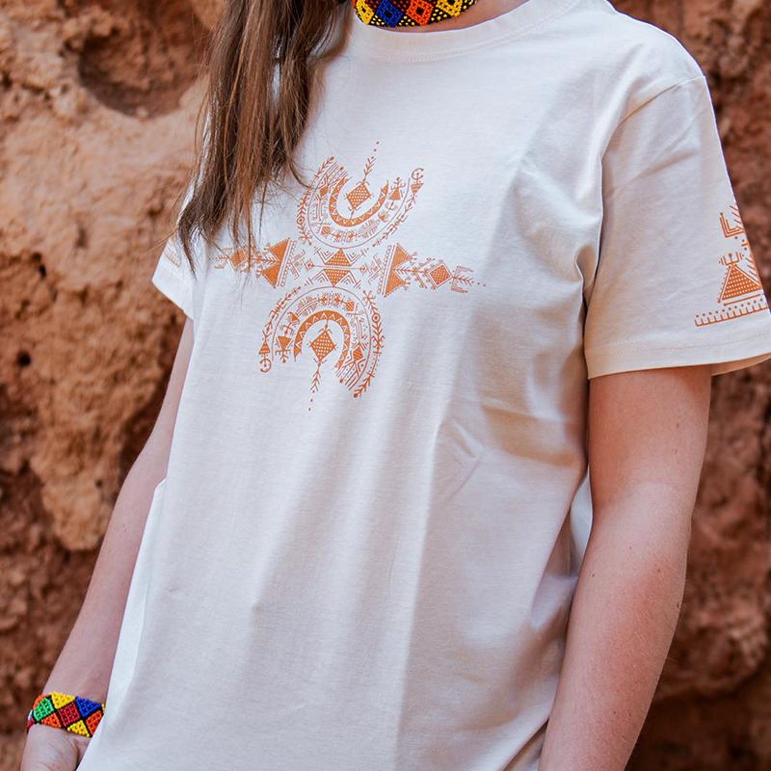 Berber YAZ Symbol Graphic Unisex Cotton Heritage Shirt
